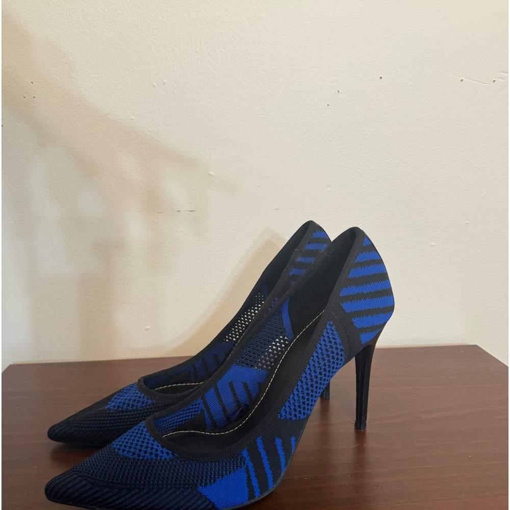 ZARA Women’s Blue & White Heels